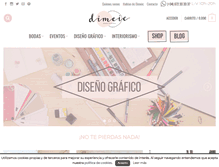 Tablet Screenshot of dimeic.com